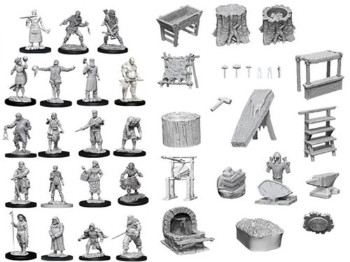 Wizkids: Townspeople and Accessories (73698)